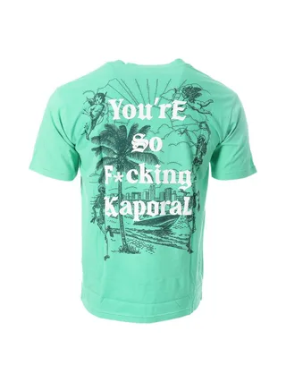 T-Shirt Vert Homme Kaporal TORINH25M11 2