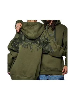 Sweat à Capuche Kaki Femme Kaporal SALTO 2