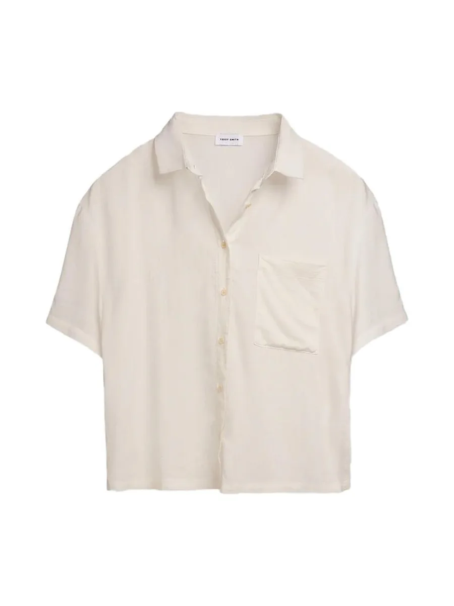 Chemise Ecru Femme Teddy Smith Elia 2