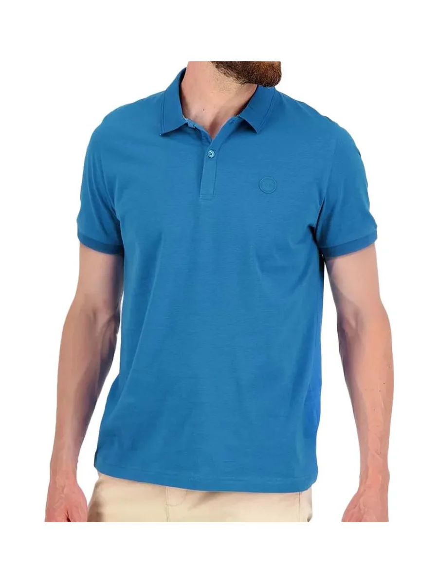 Polo Bleu Homme TBS MILE 2