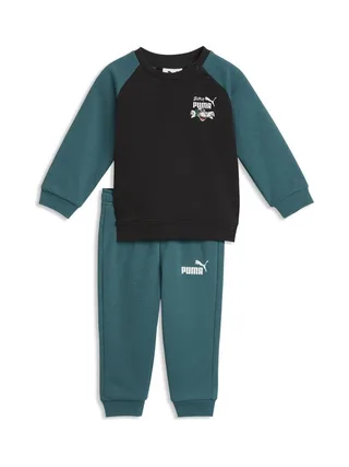 Survêtement Vert/Noir Garçon Puma Minicats Super 1