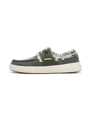 Chaussures Bateau Vertes Homme TBS Geo 1
