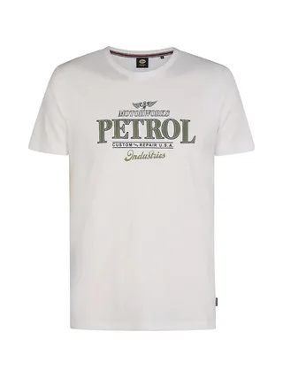 T-Shirt Blanc Homme Petrol Industries Classics 1