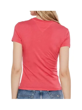 T-shirt Rose Femme Tommy Hilfiger Night Navy 2