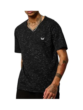 T-shirt Noir Homme Kaporal BETER 1