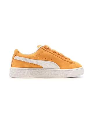 Baskets Orange Femme Puma Suede XL 2