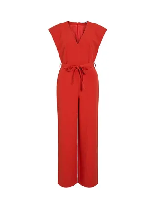 Combinaison Rouge Femme Vila Visivia 1