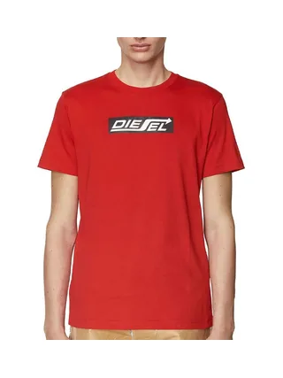 T-shirt Rouge Homme Diesel T-Just 1