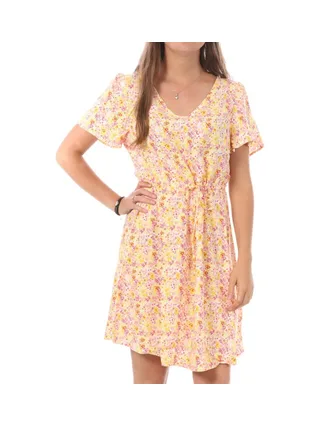 Robe Blanche à Motifs Femme Vero Moda Easy 10286751 1