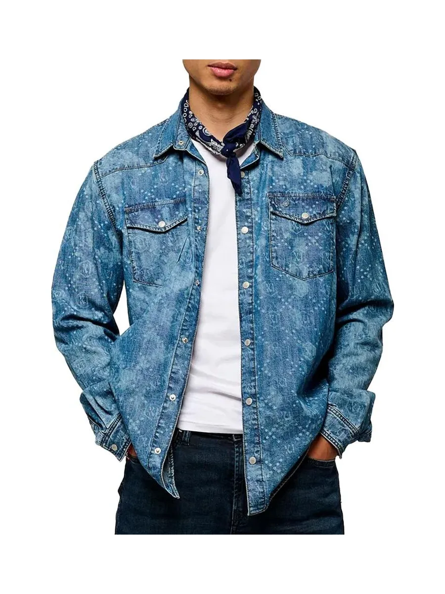 Chemise Bleu Homme Kaporal REGEN 2