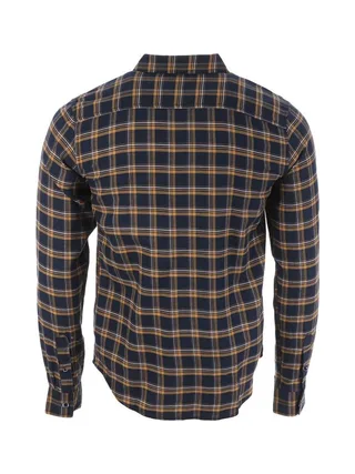 Chemise à Carreaux Marine/Jaune Homme RMS26 2