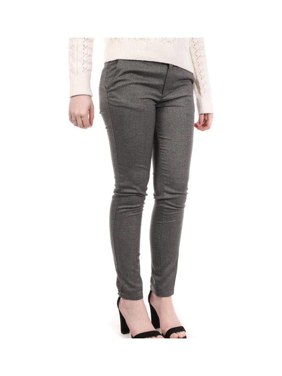 Pantalon Gris Femme Teddy Smith City Winter 2