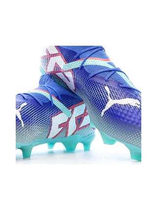 Chaussures de Foot Bleues Homme Puma Future 7 Pro FG/AG 7