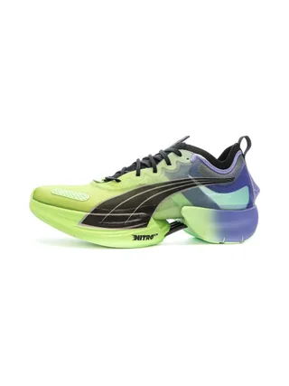 Chaussures de running Jaune/Bleu Femme Puma Fast Nitro 1