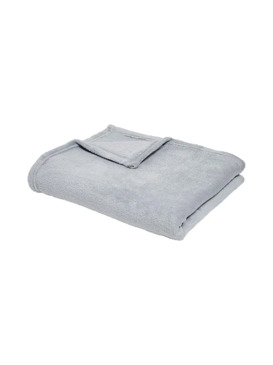 Plaid Gris Today Moelleux 125x150 2