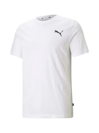 T-shirt Blanc Homme Puma Small 1