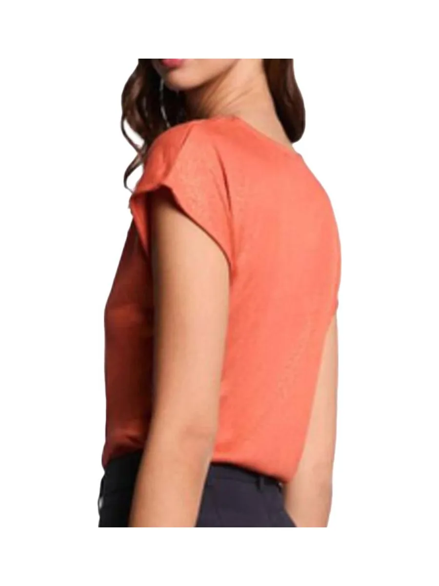 T-shirt Orange Femme Morgan Fantaisie 241 DAGA 3