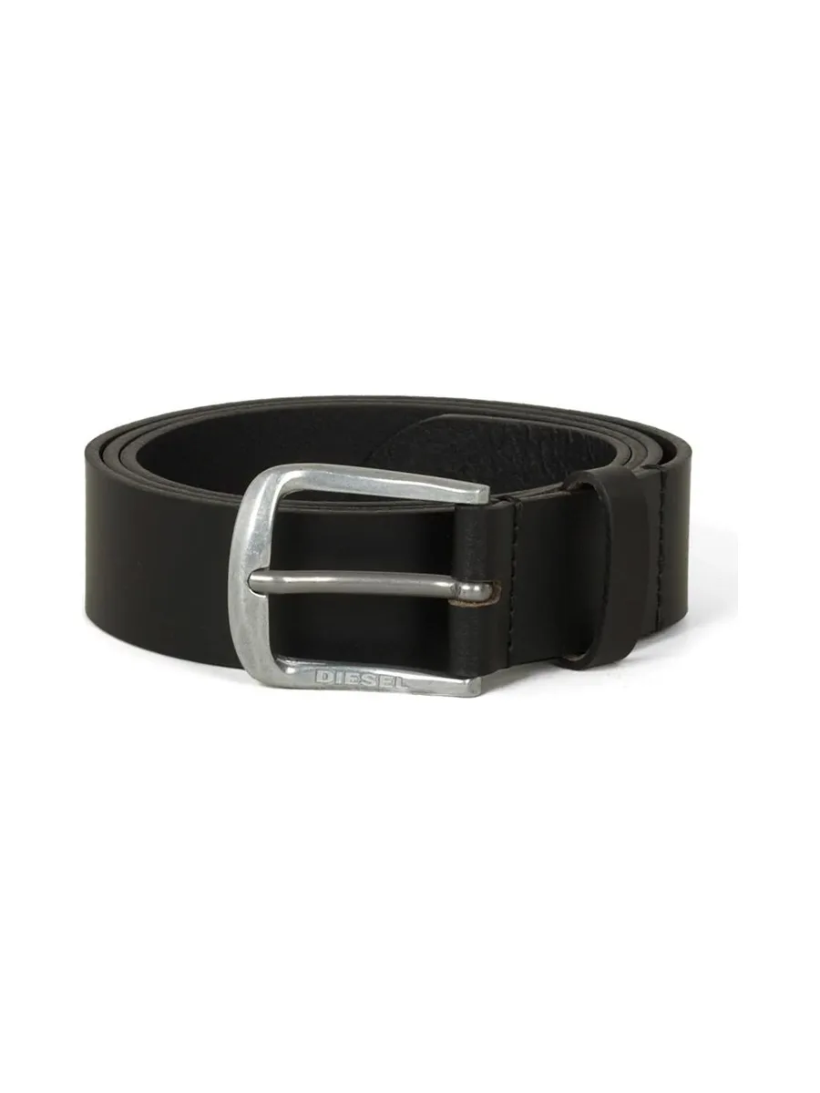 Ceinture Noire Homme Diesel B-basic Belt 26 - T 2