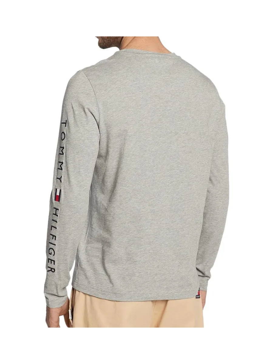 T-shirt Manches Longues Gris Homme Tommy Hilfiger Tommy Slee 3
