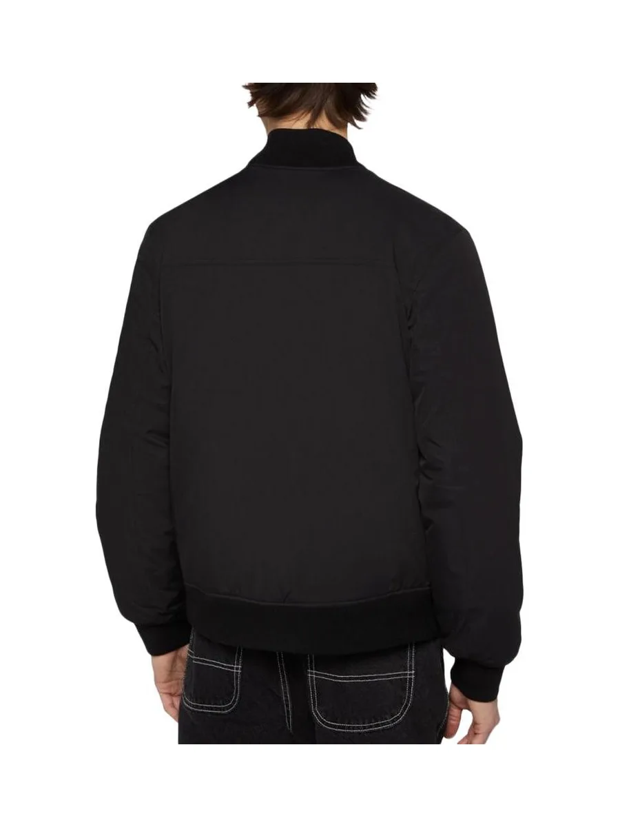 Bomber Noir Homme Dickies Plains 3