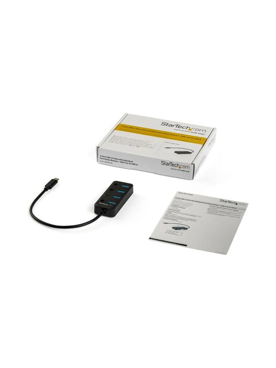 Hub - USB C 4-Port with On/Off Switches 5