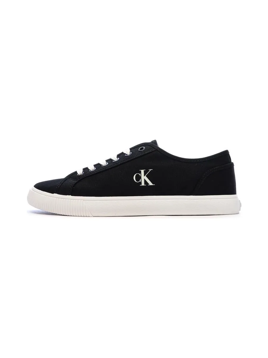 Baskets Noir/Blanc Homme Calvin Klein Jeans Ess Vulc Low 2
