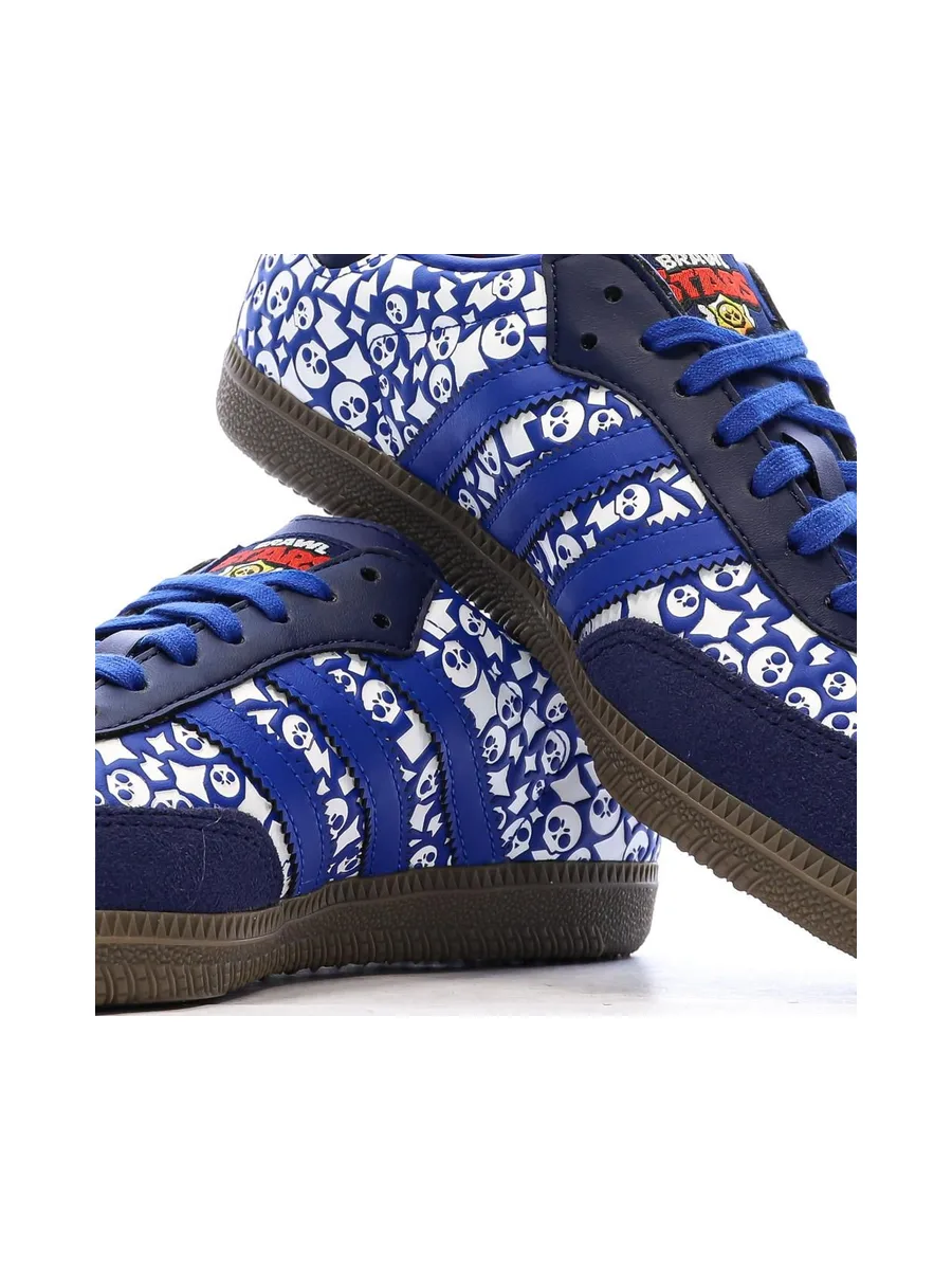 Baskets Bleu Adidas Samba BRAWL STARS 8