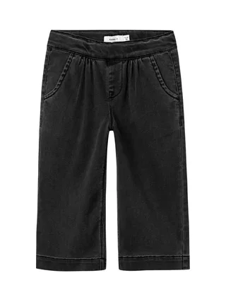 Jean Large Noir Fille Name it Fbella Wide 1