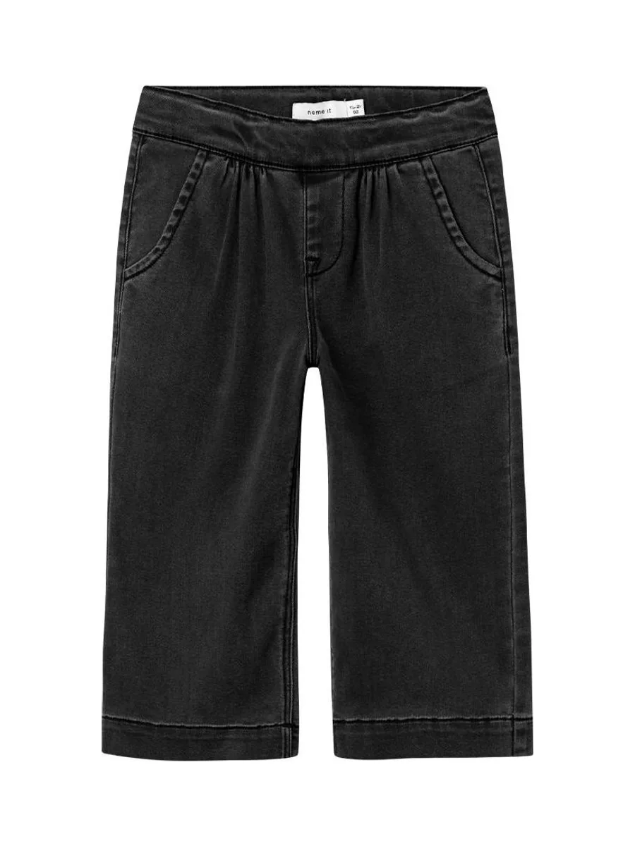 Jean Large Noir Fille Name it Fbella Wide 1
