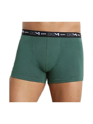 Boxers Noir Dim Homme Coton Stretch X3 - Taille 2