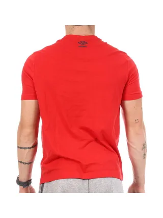T-shirt Rouge Homme Umbro Outl Net 2