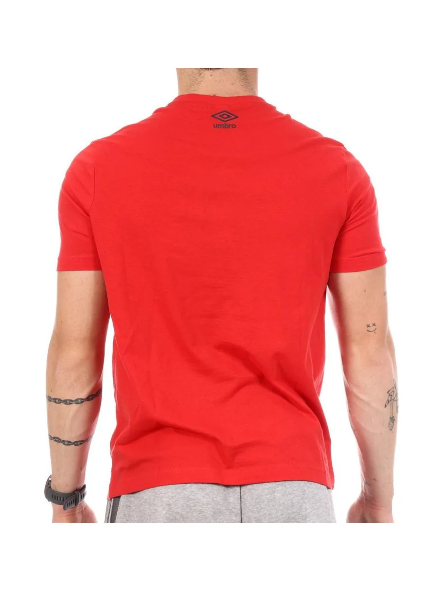 T-shirt Rouge Homme Umbro Outl Net 2
