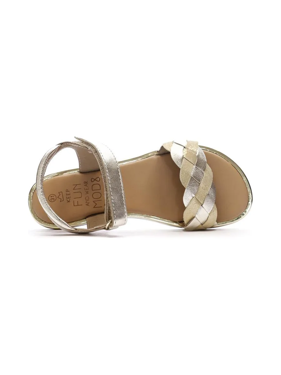 Sandales Doré Fille Mod8 Mo Pabla 5