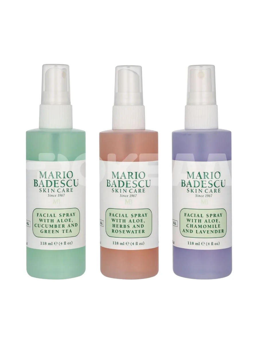 Mario Badescu Spritz Mist & Glow Set 354ml - 3x118ml 2