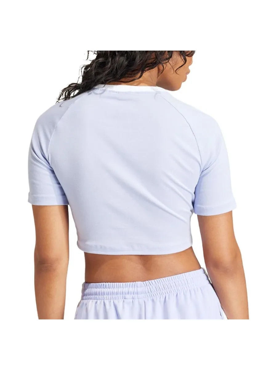 T-Shirt Violet Femme Adidas Baby 3