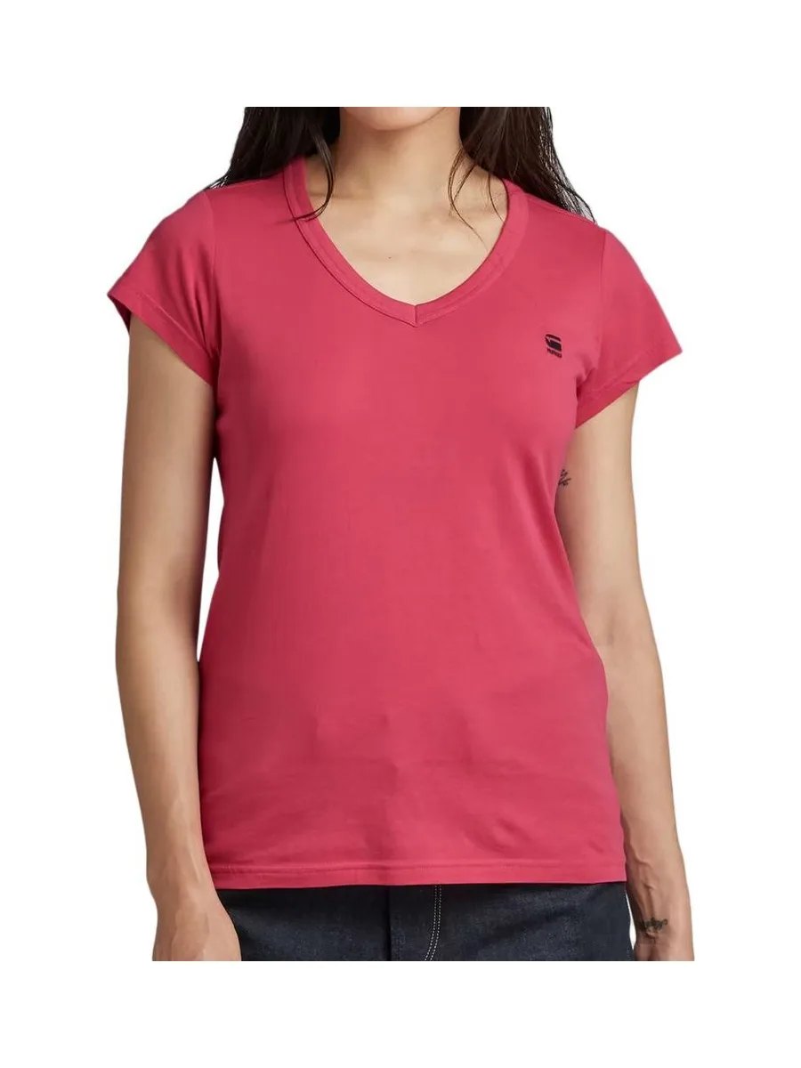 T-shirt Rose Femme G-Star Raw Eyben D21314 2