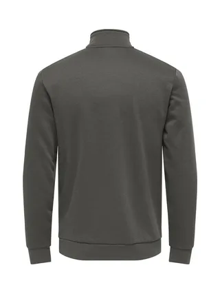 Sweat Gris Foncé Homme Only & Sons Chases 2