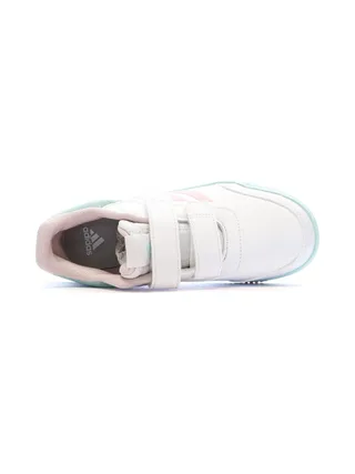 Baskets Blanche/Rose Fille Adidas Tensaur Sport 2.0 4