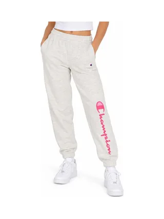 Jogging Gris Clair/Rose Fille Champion Signature 1