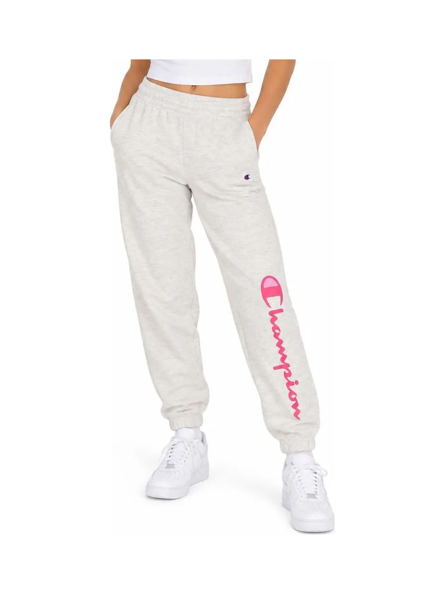 Jogging Gris Clair/Rose Fille Champion Signature 2
