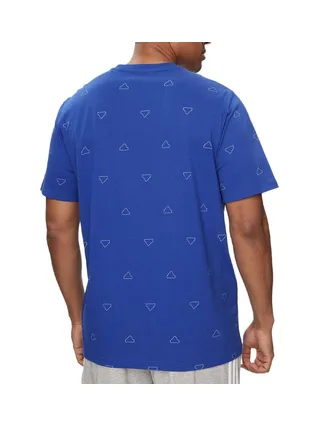 T-Shirt Bleu Homme Adidas Seasonal Essentials 2