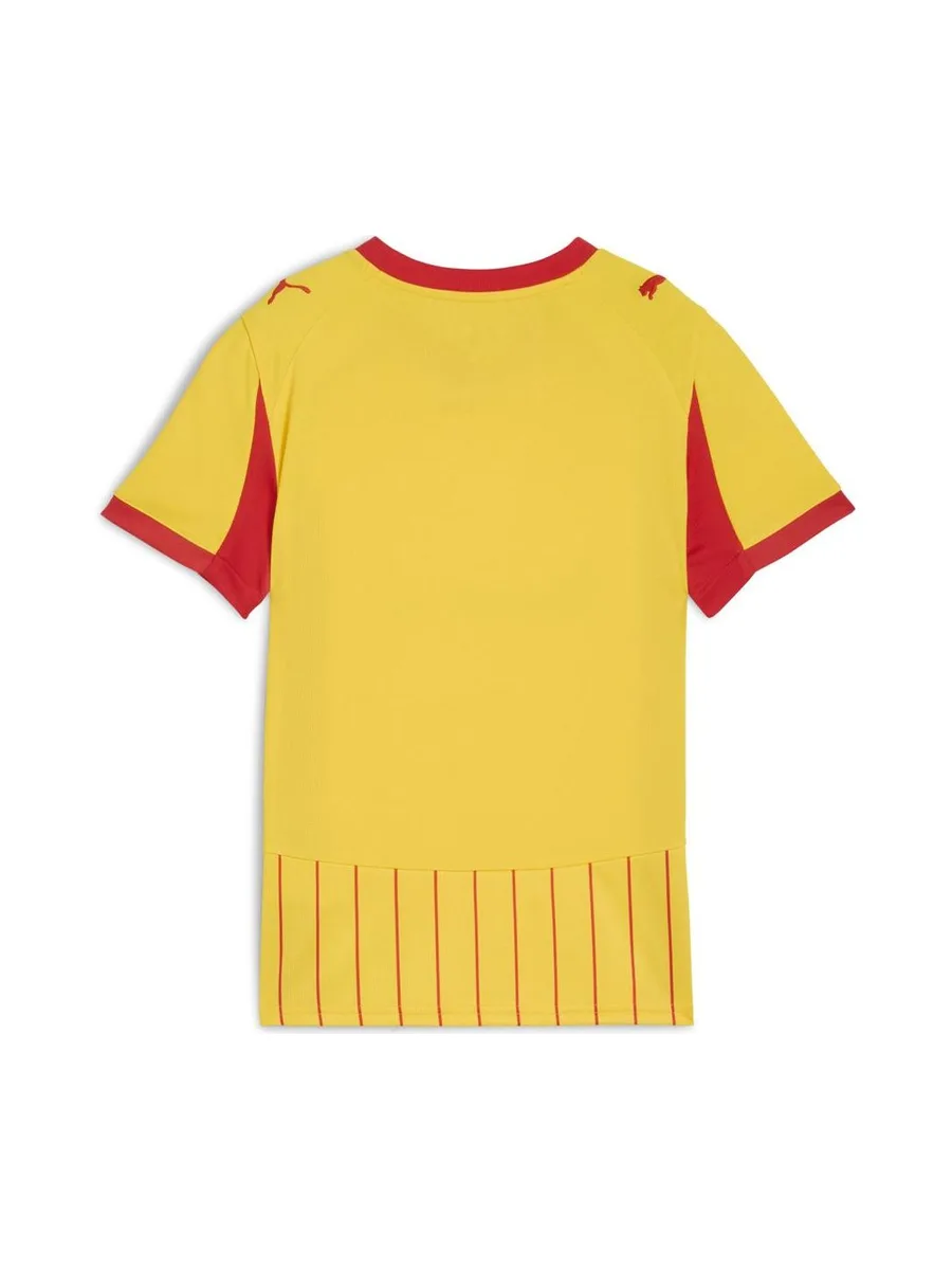 RCL Maillot de Football Jaune/Rouge Garçon Puma 25/26 3