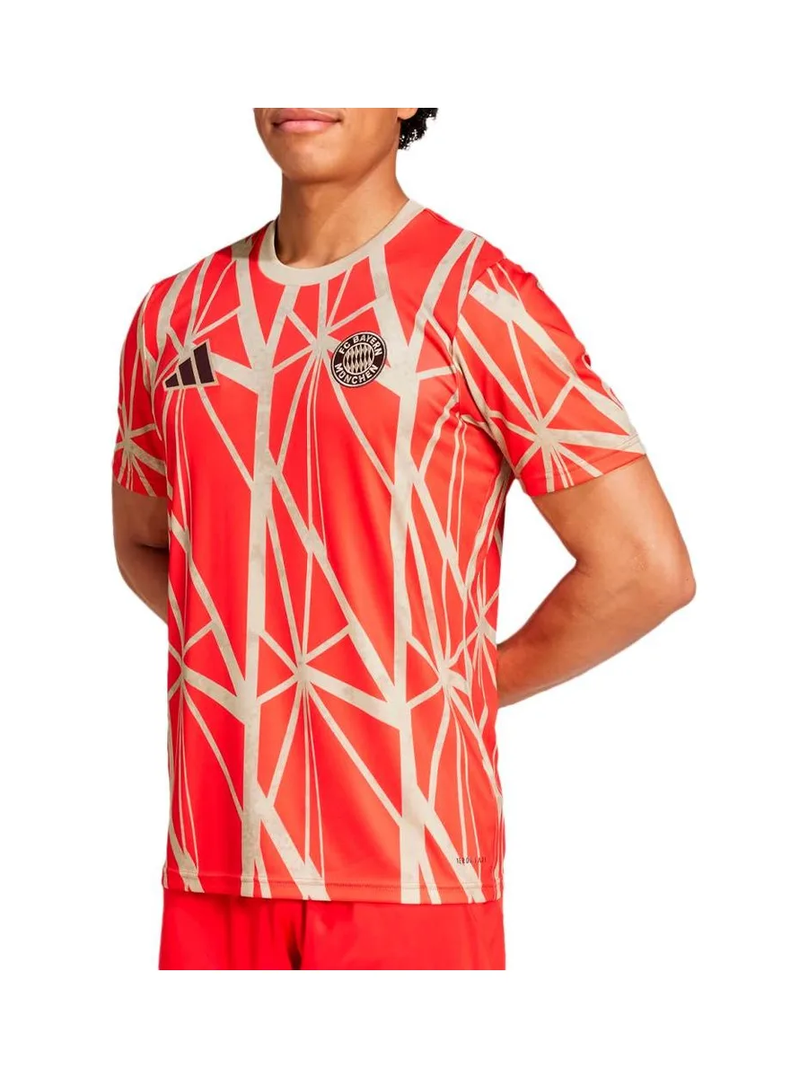 Bayern Munich Maillot Prématch Rouge Homme Adidas 24/25 2