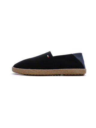 Espadrilles Noire/Bleu Homme Tommy Hilfiger Core 1
