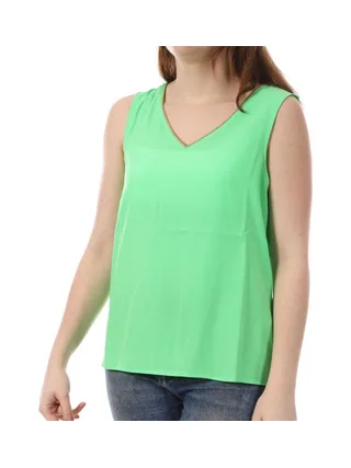 Débardeur Vert Femme Only Pelina 1
