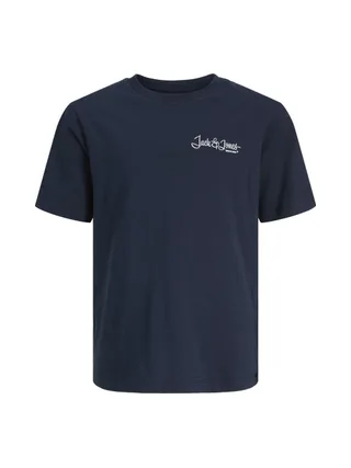 T-Shirt Marine Garçon Jack & Jones Yuki 1