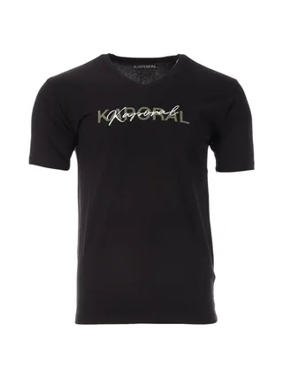 T-shirt Noir Homme Kaporal RALY 1