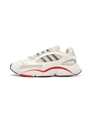 Baskets Blanches/Rouges Homme Adidas Ozmillen 1