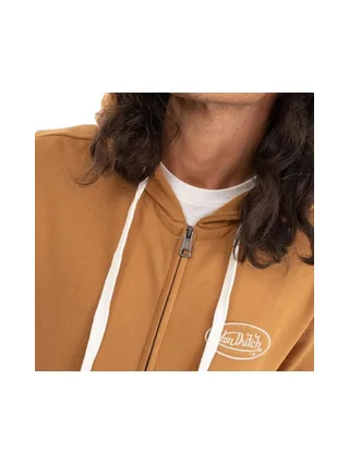 Sweat Zippé Jaune Homme Von Dutch Camp MOT 3