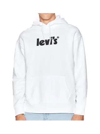 Sweat à capuche Blanc Homme Levis Graphic Po 1